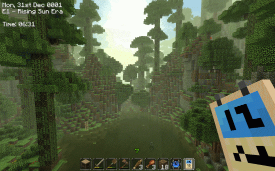 MОД CALENDAR GUI ДЛЯ MINECRAFT 1.5.2