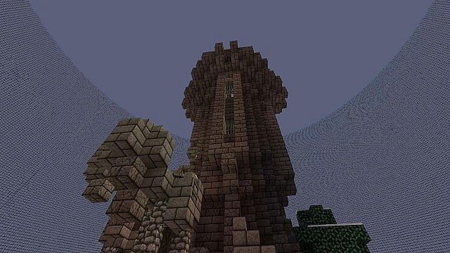 КАРТА BATTLE FOR MOUNT BLACKREACH ДЛЯ MINECRAFT