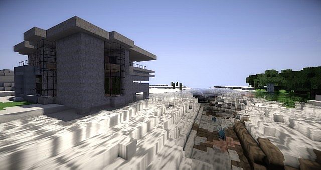 КАРТА BUILDWITHCAL — MODERN HOME 1 ДЛЯ MINECRAFT