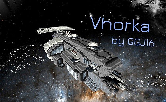 КАРТА VHORKA CLASS CORVETTE ДЛЯ MINECRAFT