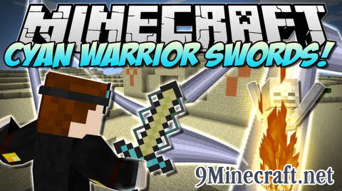 МОД CYAN WARRIOR SWORDS ДЛЯ MINECRAFT