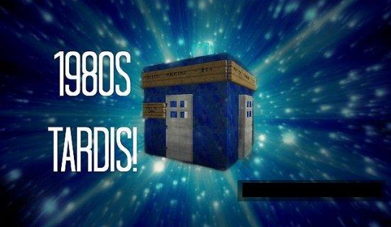 КАРТА THE 1980S TARDIS ДЛЯ MINECRAFT
