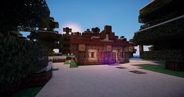 КАРТА SMALL MEDIVAL ДЛЯ MINECRAFT